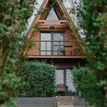 Nyaktekercs Wood Cabin - Hot Tub Esztergom Exterior photo
